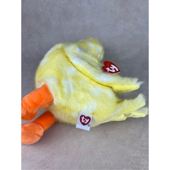 Vintage 2000 Ty Quackie Duck Plush Stuffed Animal - Picture 6 of 8